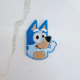 Blue Dog Feltie