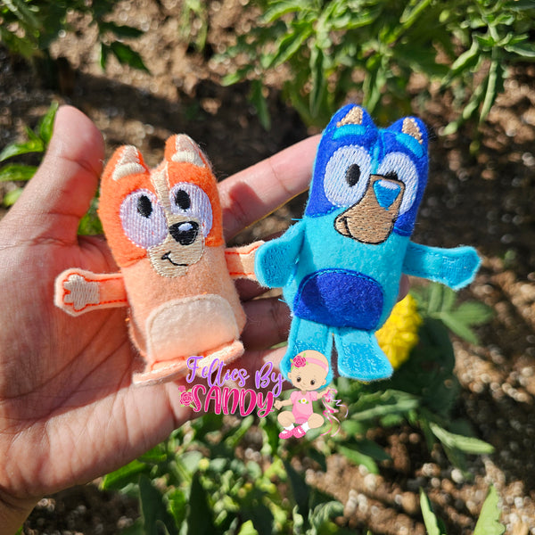 3D Bluey and Bingo