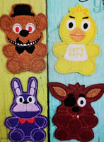 5 Nights Finger Puppets